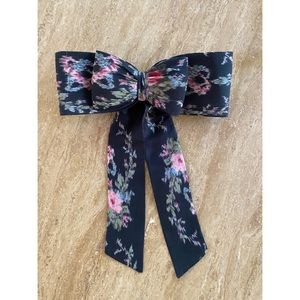 Loveshackfancy Lorna Hair Barrette Black